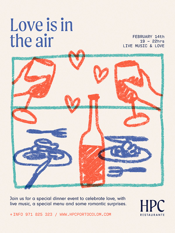 23-01-sanvalentin1_imagen web Gedämpfte Muscheln, HMC Portocolom